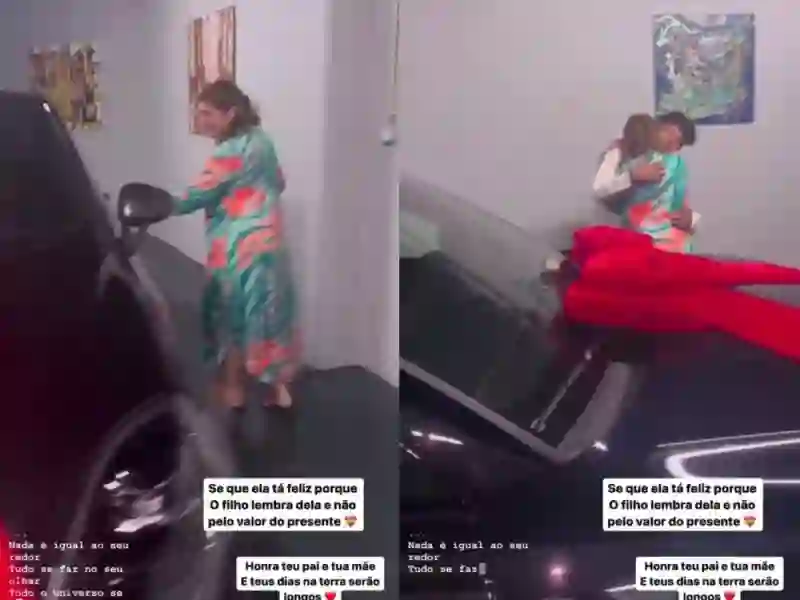 الكشف عن قيمة سيارة بورشا الفخمة التي قدمها رونالدو لوالدته في عيد ميلادها