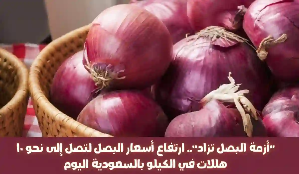 كم سعر الكيلو.. ارتفاع جديد في أسعار البصل في السعودية 19 فبراير 2024