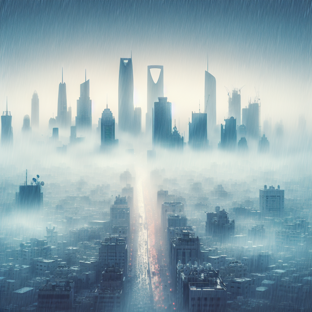 أمطار وضباب كثيف في السعودية يعيقان الرؤية الأربعاء